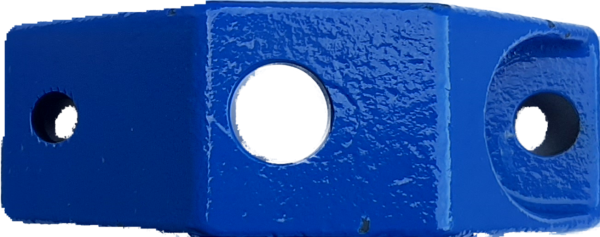 Halbflansch / Klemme für optimierte Schüttelplatte / Schnellentriegelung für BRAUD / NEW HOLLAND Traubenvollernter 48086021 _2
